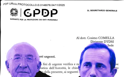 Il Garante della privacy che chiede di spiare il Garante stesso. Ecco tutti i dati che l’ex segretario Fanizza voleva ottenere dai computer dei lavoratori