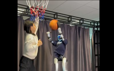 Questo robot gioca a Basket come un professionista: il livello raggiunto da Unitree G1 è impressionante!