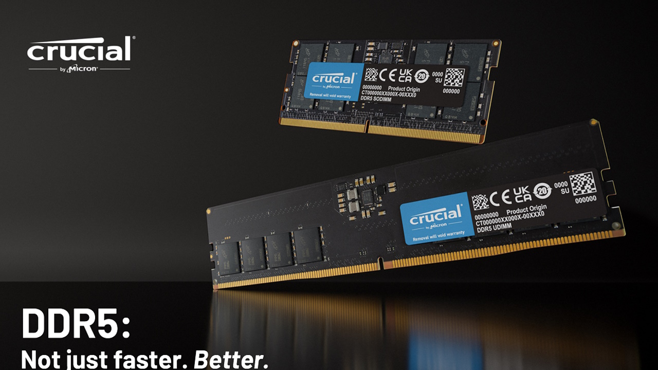 Scorte RAM in rosso: kit DDR5 128 GB 5600 MHz Crucial a 510,92€, l'ultima occasione prima del rialzo definitivo