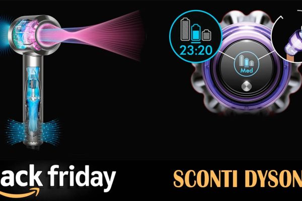 Speciale Blay Friday Dyson, sconti mai visti su aspirapolvere e asciugacapelli Supersonic