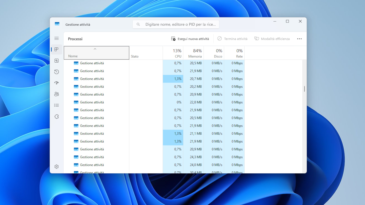 Task Manager non si chiude e si moltiplica su Windows 11: come risolvere