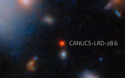 Telescopio spaziale James Webb: rilevato buco nero 570 milioni di anni dopo il Big Bang