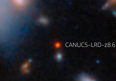 Telescopio spaziale James Webb: rilevato buco nero 570 milioni di anni dopo il Big Bang