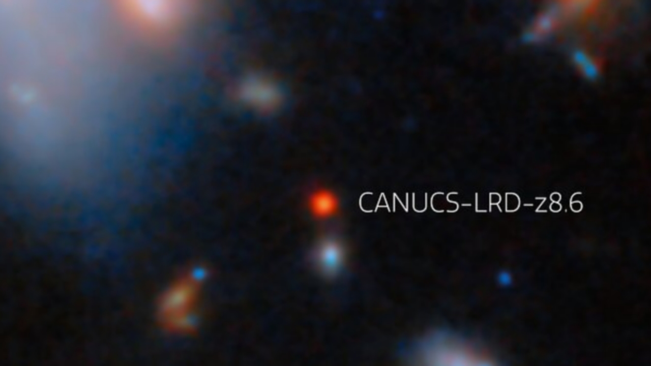 Telescopio spaziale James Webb: rilevato buco nero 570 milioni di anni dopo il Big Bang