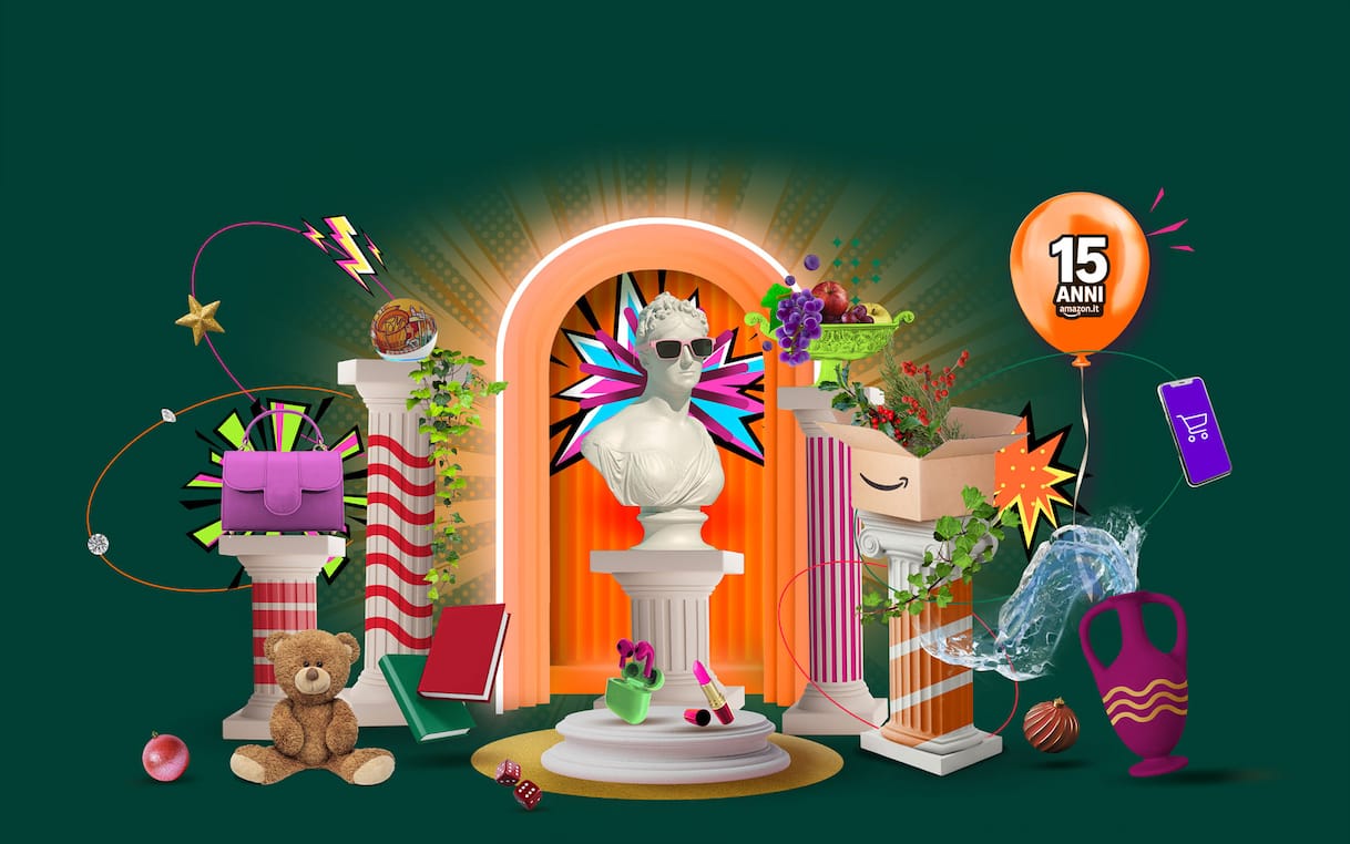 Amazon, una Domus immersiva nel cuore di Roma per il Black Friday