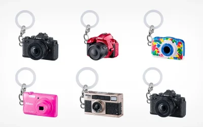 Le mini repliche delle fotocamere Nikon spopolano in Giappone