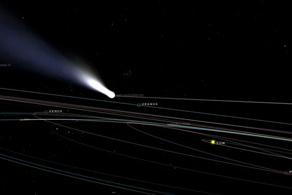 Qual è la traiettoria di 3I/Atlas? Ecco come seguire in diretta la cometa interstellare