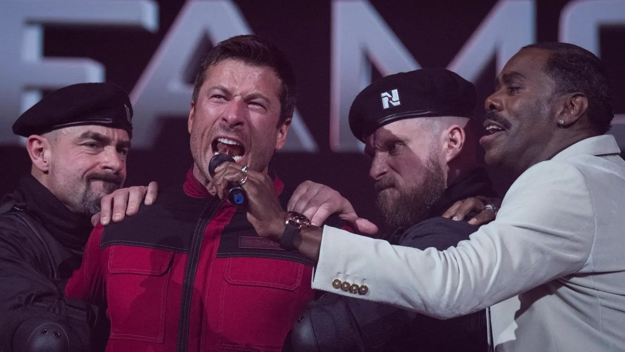 The Running Man, il remake de L’implacabile con Arnold Schwarzenegger è un gran bel film difettoso