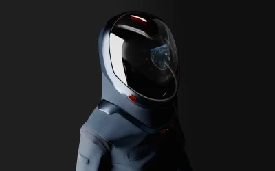 La tuta spaziale di Decathlon che si indossa in un minuto sarà testata in orbita sulla Iss