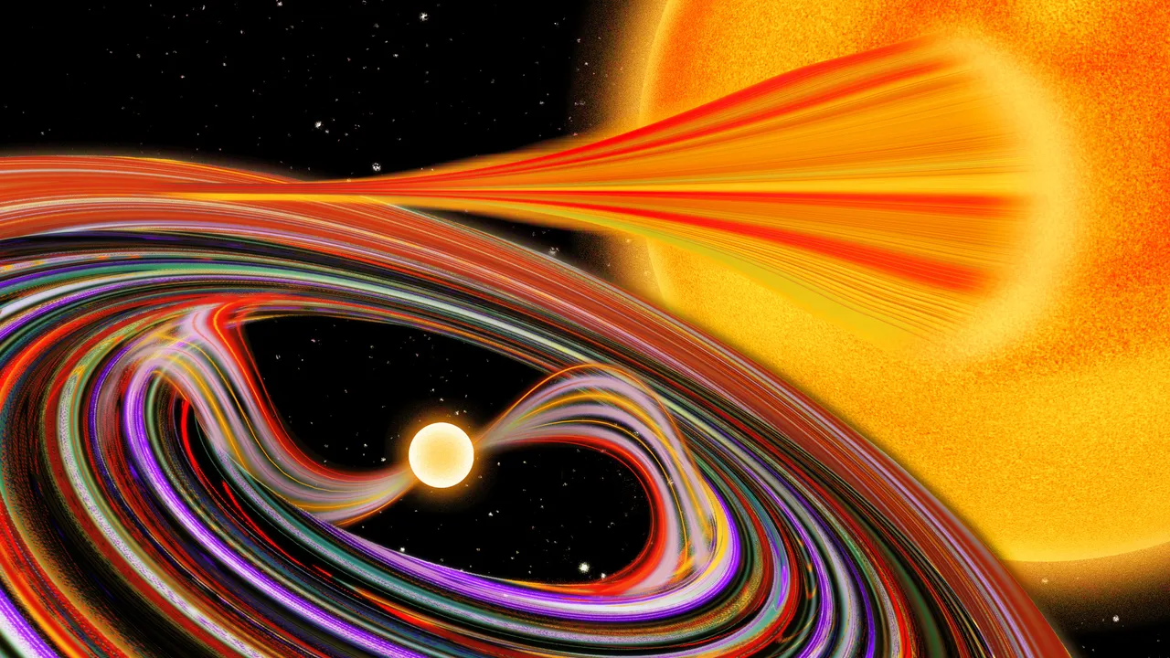 Stella vampiro, abbiamo visto per la prima volta come “risucchia” la sua compagna