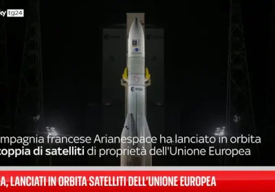 Guiana, lanciati in orbita satelliti dell’Unione Europea