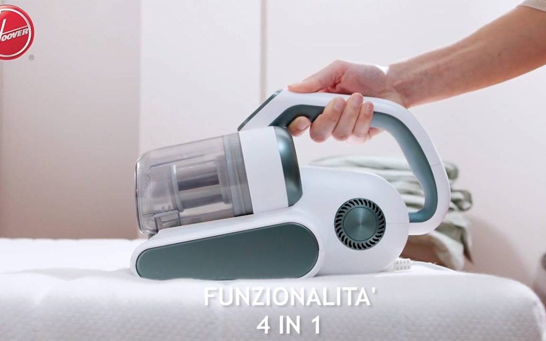 Via acari, polvere e sporco da materassi, tappeti e divani: crolla a soli 79€ Hoover HMC5, top per chi è allergico e non solo