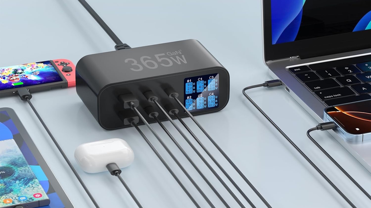 2 caricatori multipli eccezionali: da 285W o 365W (ok anche coi MacBook), costano 27€ e 28€, senza rivali