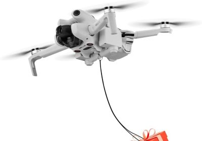 Drone System for DJI Mini 4 Pro, Payload Airdrop Release Device, Air Drop Launcher
