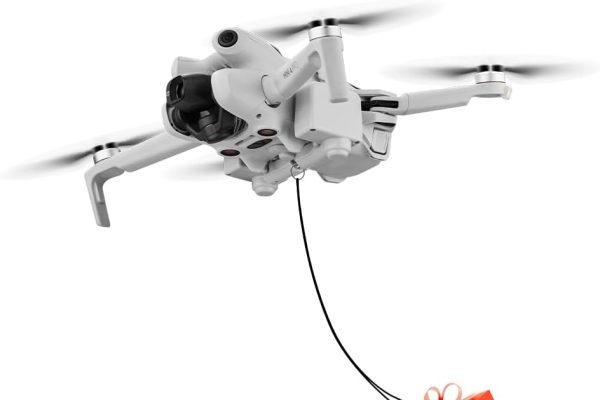 Drone System for DJI Mini 4 Pro, Payload Airdrop Release Device, Air Drop Launcher
