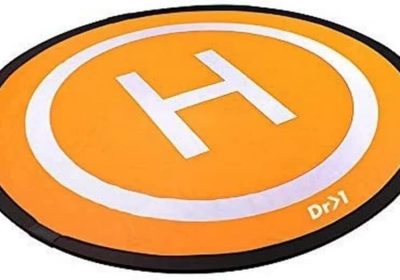 DR>1 x Landing Platform for Drones Quadcopters Helicopters Waterproof Foldable Portable Landing Pad Landing Pad Diameter 75cm Double Sided