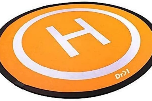 DR>1 x Landing Platform for Drones Quadcopters Helicopters Waterproof Foldable Portable Landing Pad Landing Pad Diameter 75cm Double Sided