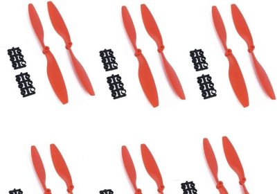 Offerta Speciale for 12PCS 1045 Elica 10in Ala for CW CCW 10X45 for DJI F450 F550 Drone for Il Fai da Te Quad-Copter Puntelli RC Lama di Ricambio (Color : Red)
