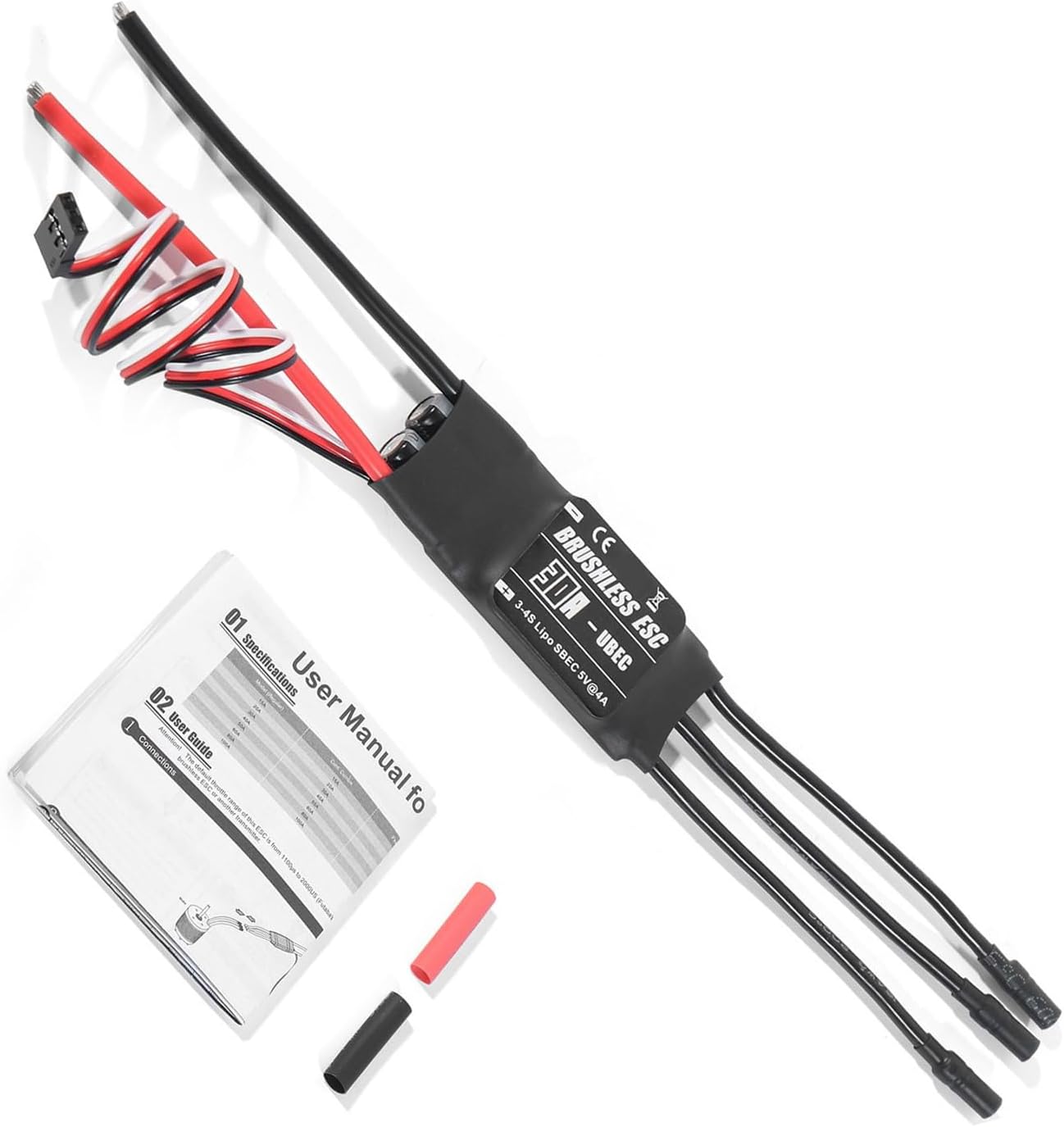 Aggiornamenti Controller Velocità Elettronica Stabile Senza Spazzole Offerta Plastica Senza Spazzole Per Controller Velocità Dei Droni Aeronautici Per Elicotteri