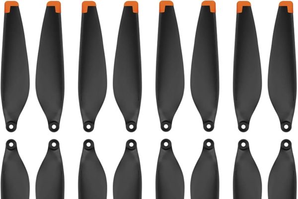 Bocguy Mini 3 Propellers with 24 Screws & Screwdriver, Accessories for Drone Mini 3 Replacement Propellers, Low Noise & Stable Props (Orange)