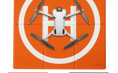 SYMIK LP500 Drone Landing Pad 20 Inch/50 cm, Landing Platform (2 x 3 times) Foldable Quick Weighed Waterproof for DJI Flip/Neo/Mini 4 Pro/3 Pro/Mini 4K, Air 3S/Air 3/2S
