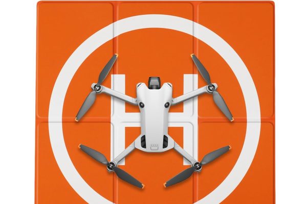 SYMIK LP500 Drone Landing Pad 20 Inch/50 cm, Landing Platform (2 x 3 times) Foldable Quick Weighed Waterproof for DJI Flip/Neo/Mini 4 Pro/3 Pro/Mini 4K, Air 3S/Air 3/2S