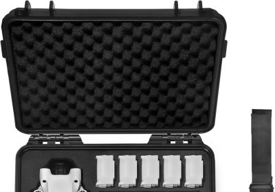 LEKUFEE Carrying Case for DJI Mini 4 Pro/DJI Mini 3 Pro/DJI Mini 3 /DJI RC 2/DJI RC/RC-N2/N1 and Accessories (Case Only), Black, Travel, Sports, Hiking, Camping, Indoor or Outdoor