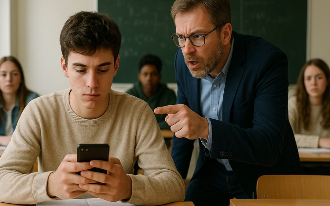 Anche il Cile dice 'NO!' allo smartphone a scuola: dal 2026 divieto totale durante le lezioni