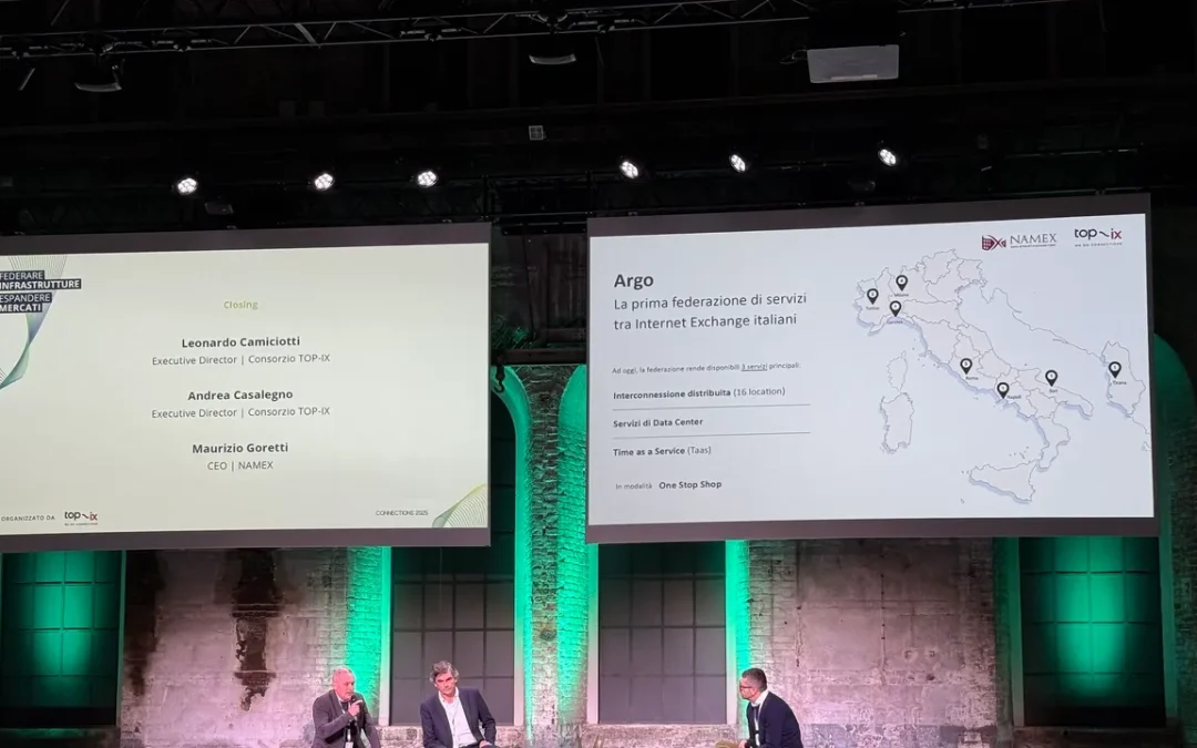 Argo, il progetto per la rete digitale italiana, federazione IXP, edge e servizi cloud