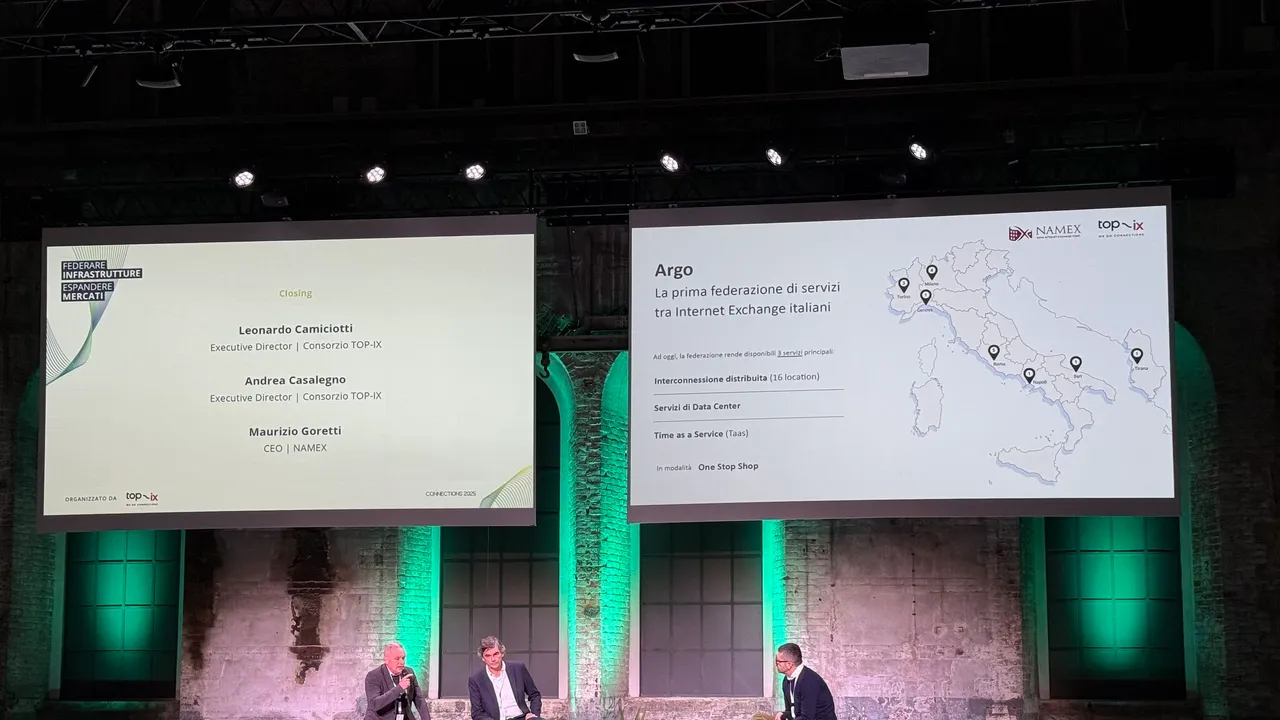 Argo, il progetto per la rete digitale italiana, federazione IXP, edge e servizi cloud