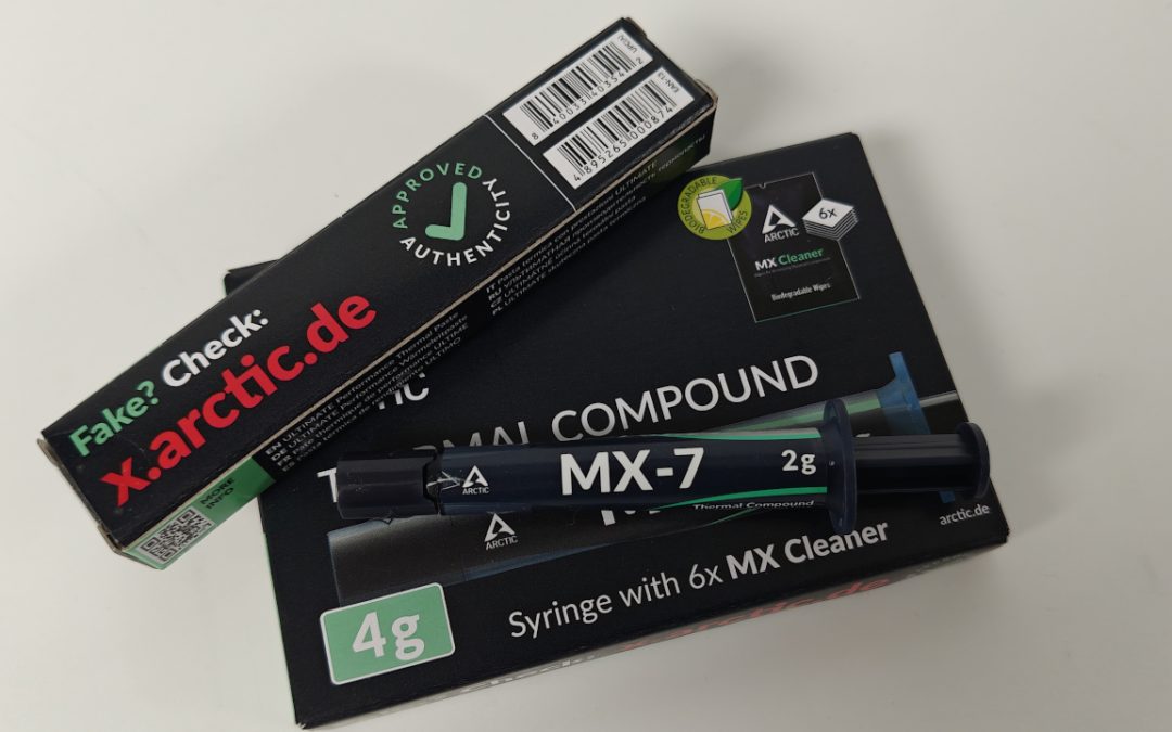 Arctic MX-7: la nuova generazione di pasta termica punta a prestazioni ancora più elevate