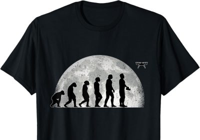 Drone Evolution Luna Drone pilot Quadrocopter T-shirt, Black