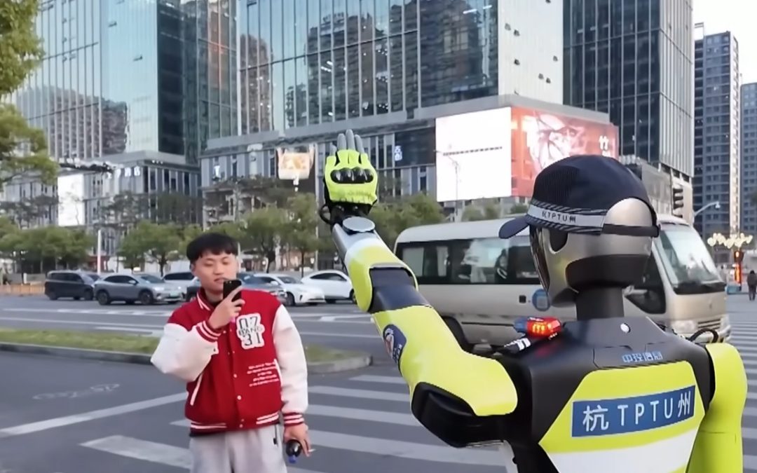 In Cina l'IA prende il posto anche dei poliziotti: ecco come Hangxing No.1 dirige il traffico