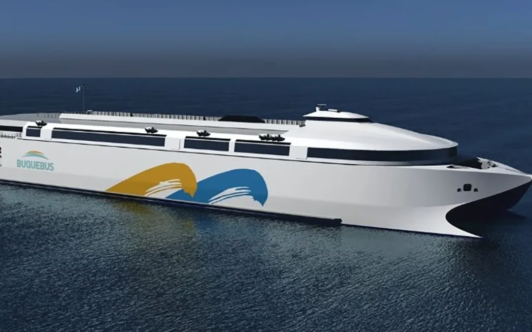 Incat inizia i test dell'incredibile traghetto elettrico più grande del mondo