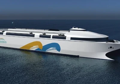 Incat inizia i test dell'incredibile traghetto elettrico più grande del mondo