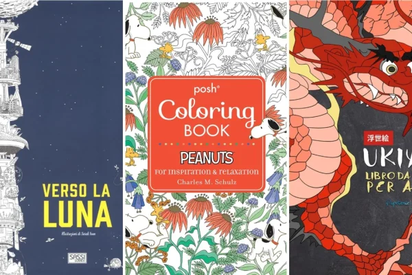 40 libri da colorare per adulti da regalare o da regalarti a Natale