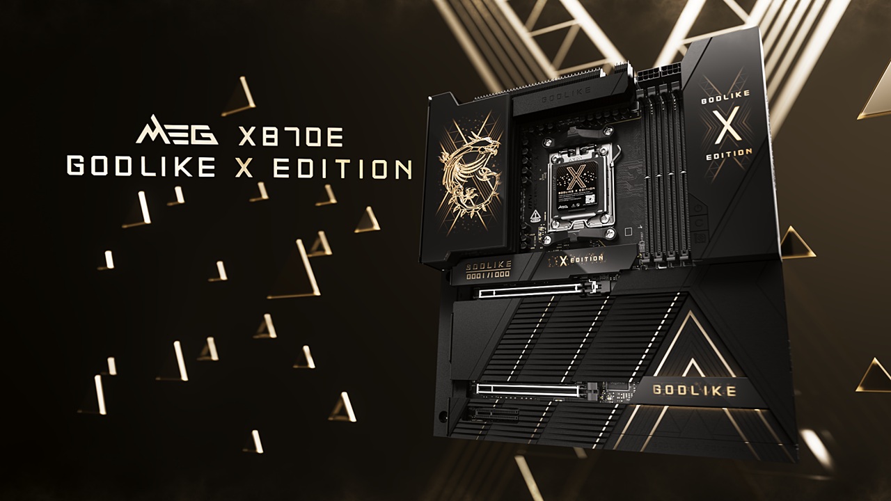 MSI MEG X870E Godlike X: solo 1.000 unità al mondo per una scheda madre fuori da ogni schema