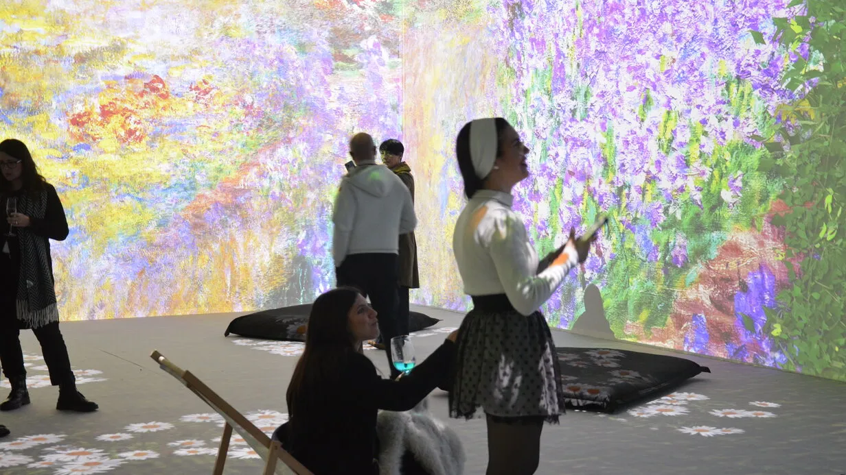 La mostra su Monet con le opere in realtà virtuale
