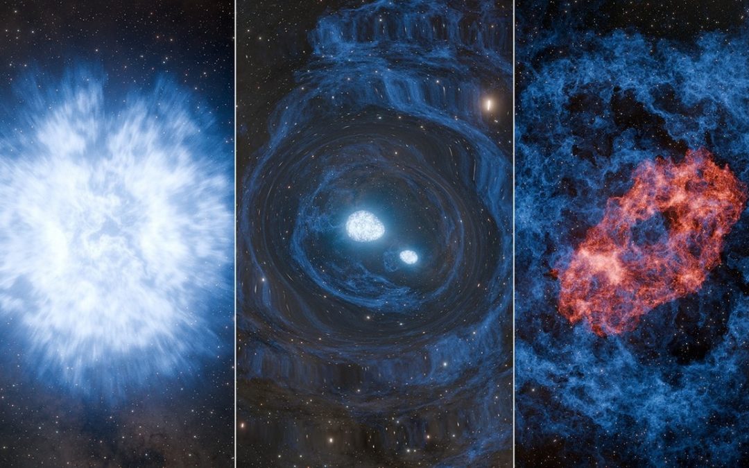 Potrebbe essere stata rilevata una superkilonova: doppia, potente esplosione, spaziale