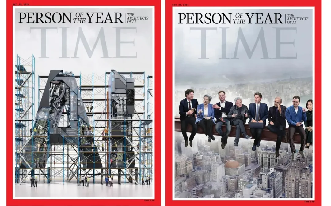 Gli architetti dell’intelligenza artificiale sono Persona dell’anno per il Time, una scelta che racconta il futuro