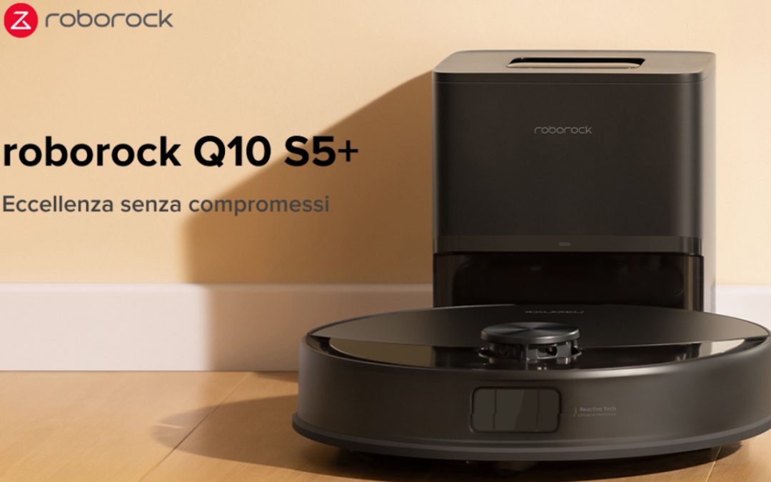 Roborock Q10 S5+ a un prezzo molto conveniente su Amazon: robot con stazione automatica a soli 229,99€