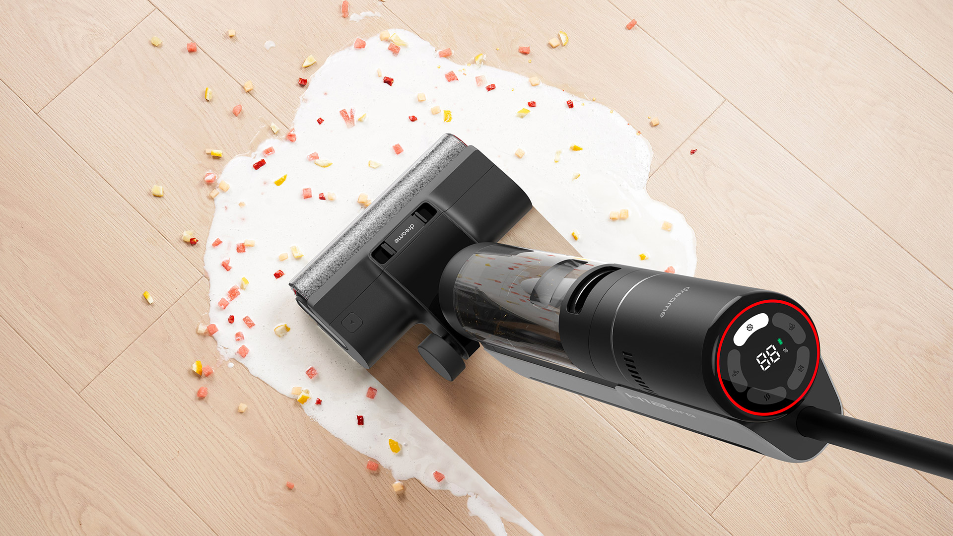 Scopa elettrica lava e aspira come una top di gamma: DREAME H12 Pro FlexReach scende a 229€ su Amazon