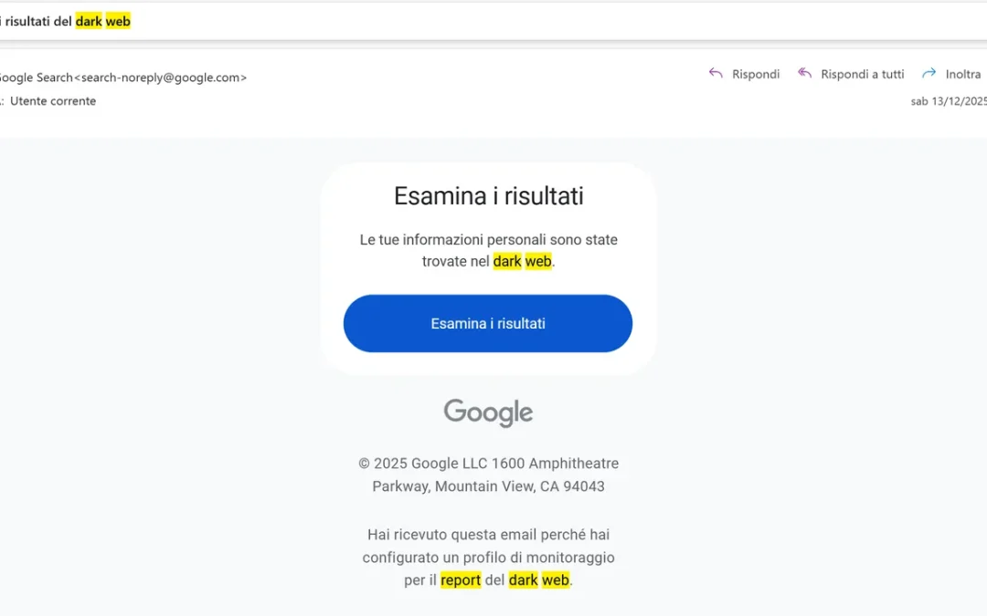 Dark Web Report chiude, addio allo strumento di monitoraggio di Google