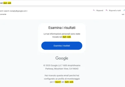 Dark Web Report chiude, addio allo strumento di monitoraggio di Google