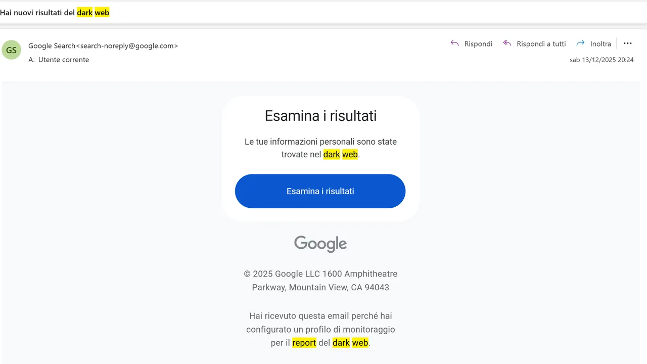 Dark Web Report chiude, addio allo strumento di monitoraggio di Google