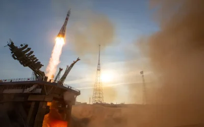 Dopo il decollo di una Soyuz ha ceduto la rampa da cui i cosmonauti raggiungono la Iss (ed è una questione seria)