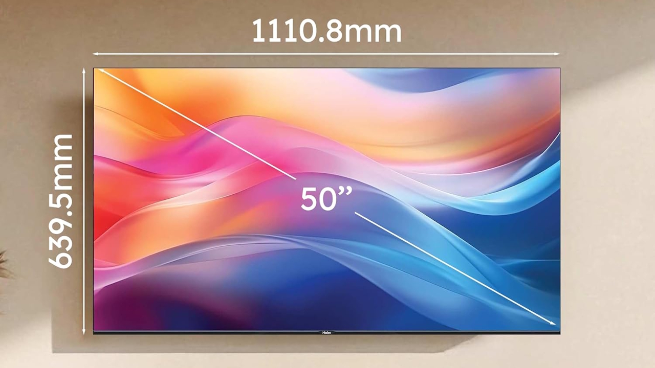 TV QLED 4K a meno di 300€? Haier da 50 pollici con Google TV su Amazon è un gran bell'affare