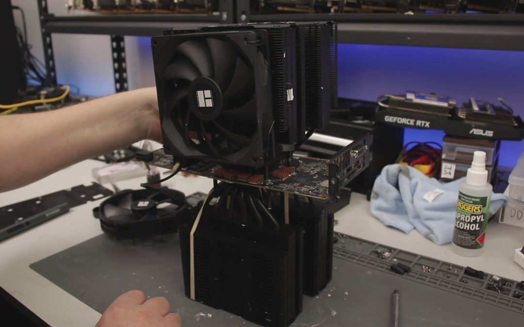 Temperature della scheda video ridotte fino a 30 gradi: basta un dissipatore per processori