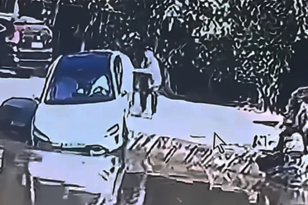 Una Xiaomi SU7 ha finito il suo parcheggio autonomo (quasi) in uno stagno