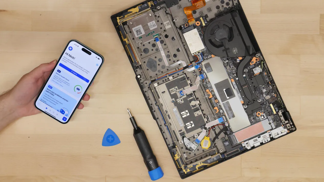 iFixit ora usa l’AI per aiutarti nelle riparazioni